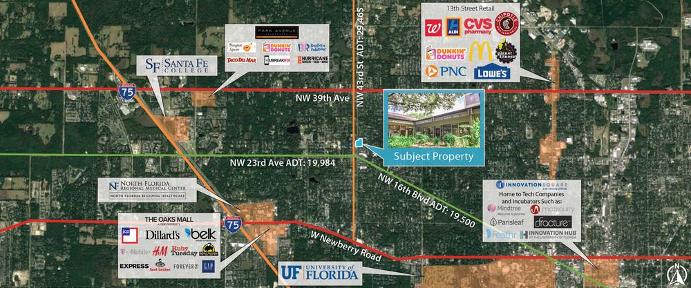 Thornebrook Village: 2441 NW 43rd St Ste 5A, Gainesville, FL 32606